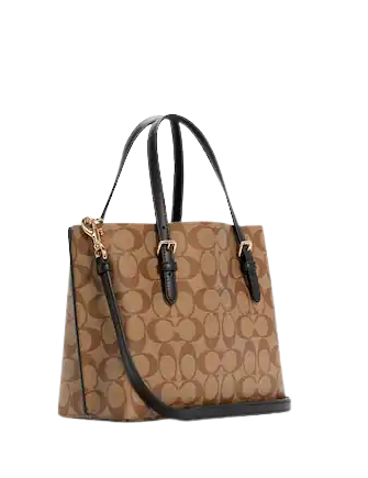 Coach Mollie Tote 25 In Signature Canvas