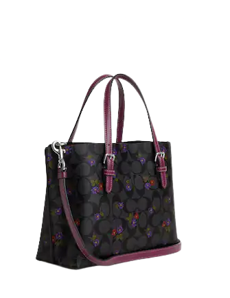 Coach Mollie Tote 25 In Signature Canvas With Country Floral Print