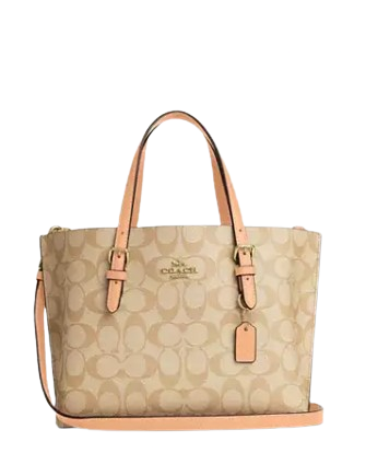 Coach Mollie Tote 25 In Signature Canvas