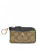 Coach Multifunction Card Case In Signature Canvas