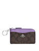 Coach Multifunction Card Case In Signature Canvas