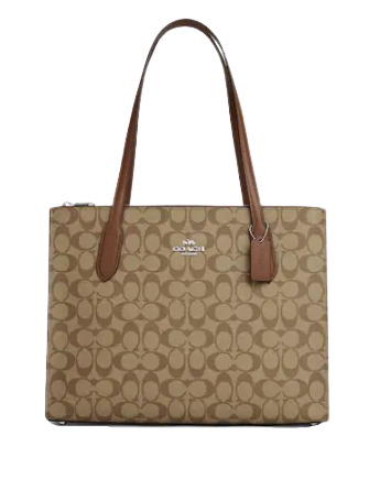 Coach Nina Carryall In Signature Canvas