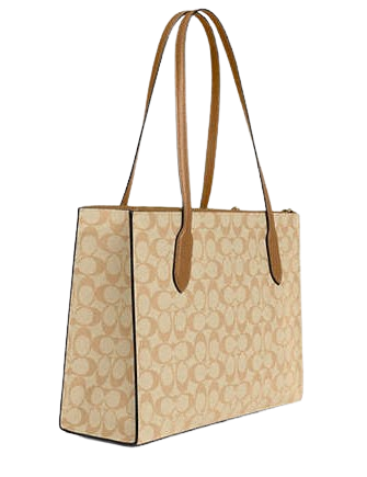 Coach Nina Carryall In Signature Canvas