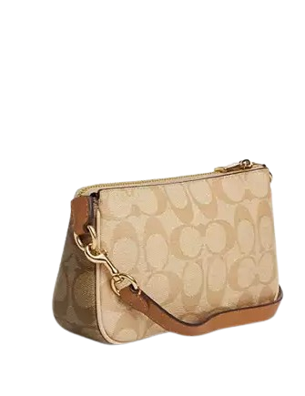 Coach Nolita 19 In Blocked Signature Canvas