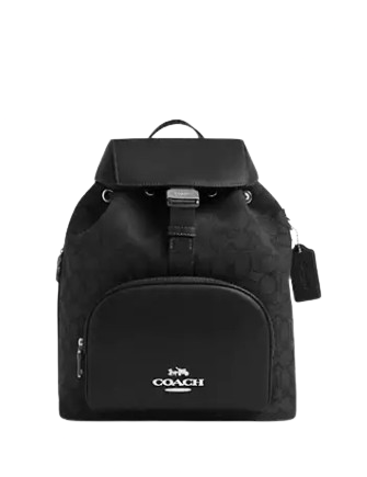 Coach Pace Large Backpack In Signature Jacquard