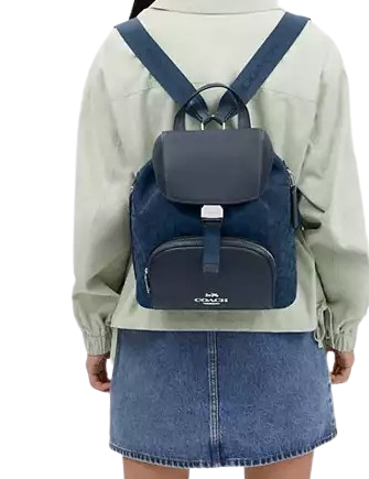 Coach Pace Large Backpack In Signature Jacquard