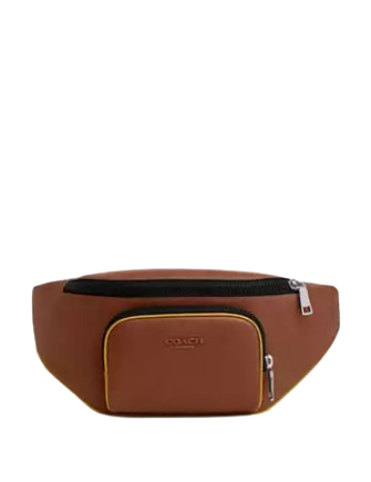 Coach Racer Belt Bag In Smooth Leather