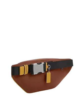 Coach Racer Belt Bag In Smooth Leather