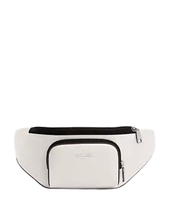 Coach Racer Belt Bag In Smooth Leather
