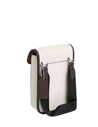 Coach Racer Phone Crossbody In Leather