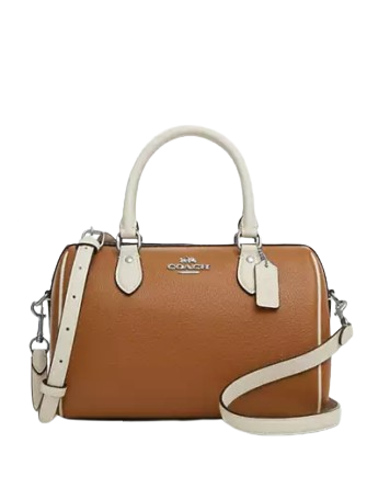 Coach Rowan Satchel Bag In Colorblock