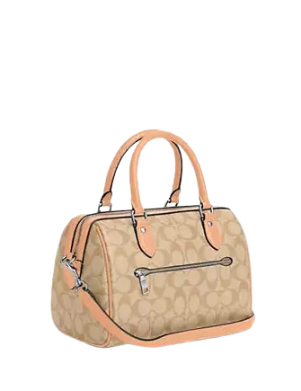 Coach Rowan Satchel Bag In Signature Canvas