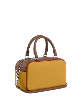 Coach Satchel Crossbody In Colorblock