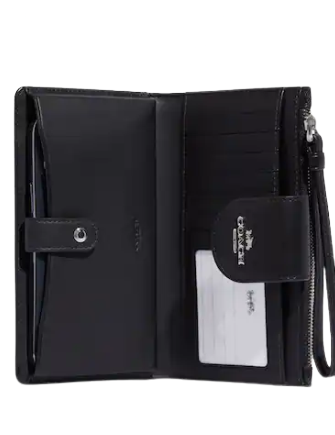 Coach Tech Wallet In Colorblock Signature Canvas