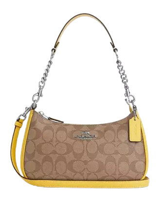 Coach Teri Shoulder Bag In Signature Canvas | Brixton Baker