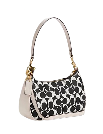 Coach Teri Shoulder Bag In Signature Canvas