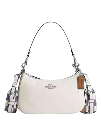 Coach Teri Shoulder Bag With Checkerboard Print