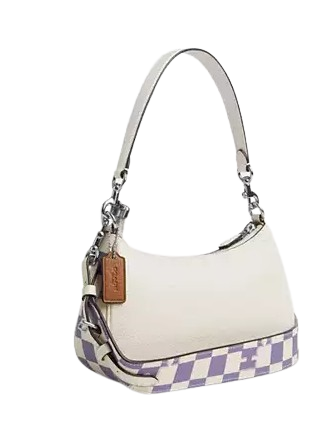 Coach Teri Shoulder Bag With Checkerboard Print