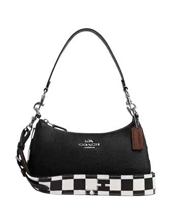 Coach Teri Shoulder Bag With Checkerboard Print