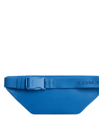 Coach Track Belt Bag In Colorblock Signature Canvas