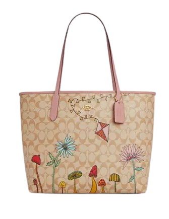 Coach Coach X Observed By Us City Tote Bag In Signature Canvas