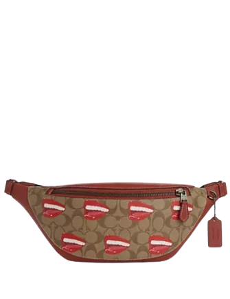 Coach Coach X Tom Wesselmann Warren Belt Bag In Signature Canvas