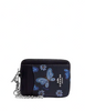 Coach Zip Card Case With Lovely Butterfly Print