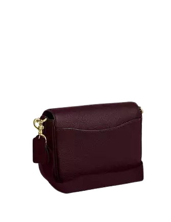 Coach Amelia Saddle Bag Merlot