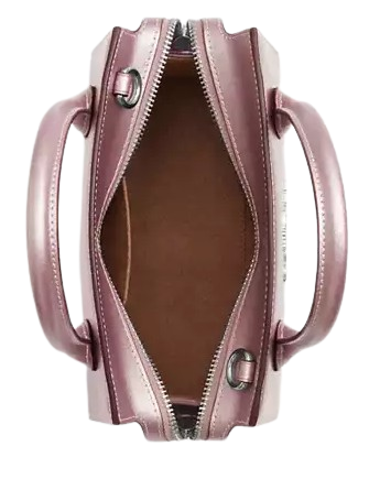 Coach Andrea Carryall Bag Metallic Pink