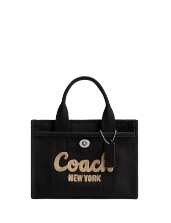 Coach Cargo Tote Bag 20 Black 