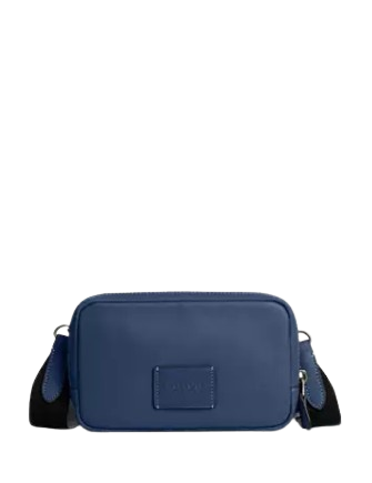 Coach Carrier Phone Crossbody Deep Blue 