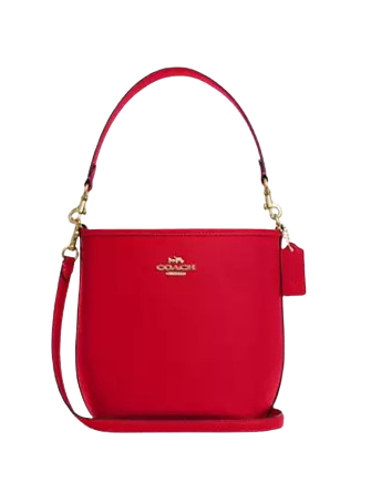 Coach City Bucket Bag Bold Red