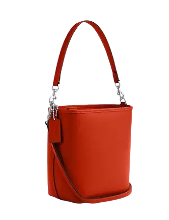 Coach City Bucket Bag Deep Orange