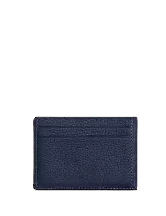 Coach Compact Billfold Wallet True Navy