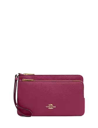 Coach Double Zip Wallet