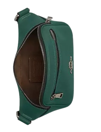 Coach Elias Mini Belt Bag Emerald