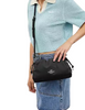 Coach Faye Shoulder Bag With Ruching Black