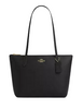 Coach Fiona Zip Tote Bag Black