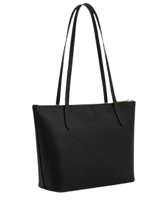 Coach Fiona Zip Tote Bag Black