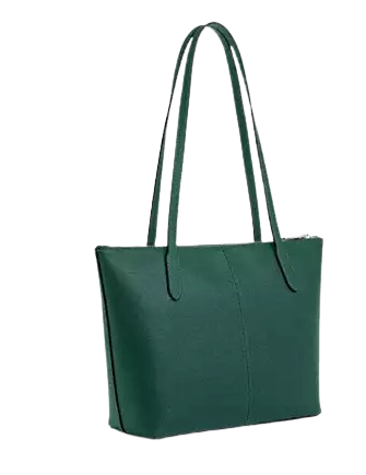 Coach Fiona Zip Tote Bag Emerald Green 