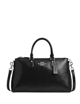 Coach Georgia Satchel Bag Black