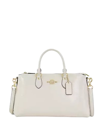 Coach Georgia Satchel Bag Pearl 