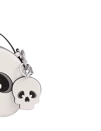 Coach Halloween Skull Bag Charm