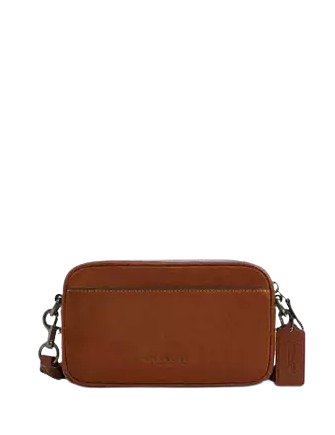 Coach Jayden Crossbody Bag In Suede Sienna