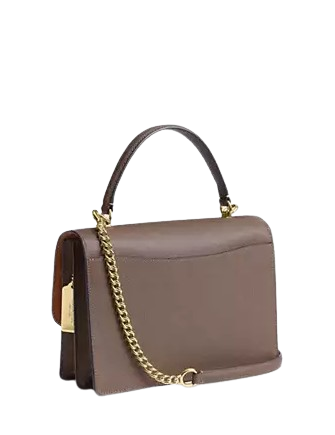 Coach Klare Top Handle Bag Dark Stone