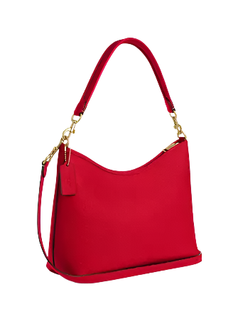 Coach Laurel Shoulder Bag Bold Red