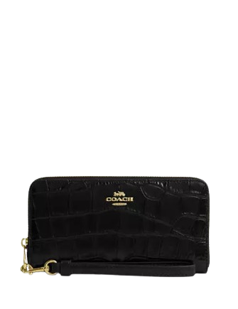 Coach Long Zip Around Wallet