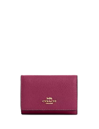 Coach Micro Wallet Pink