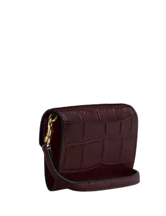 Coach Mini Envelope Wallet With Strap Merlot