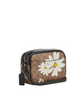 Coach Mini Jamie Camera Bag In Signature Canvas With Floral Print Tan